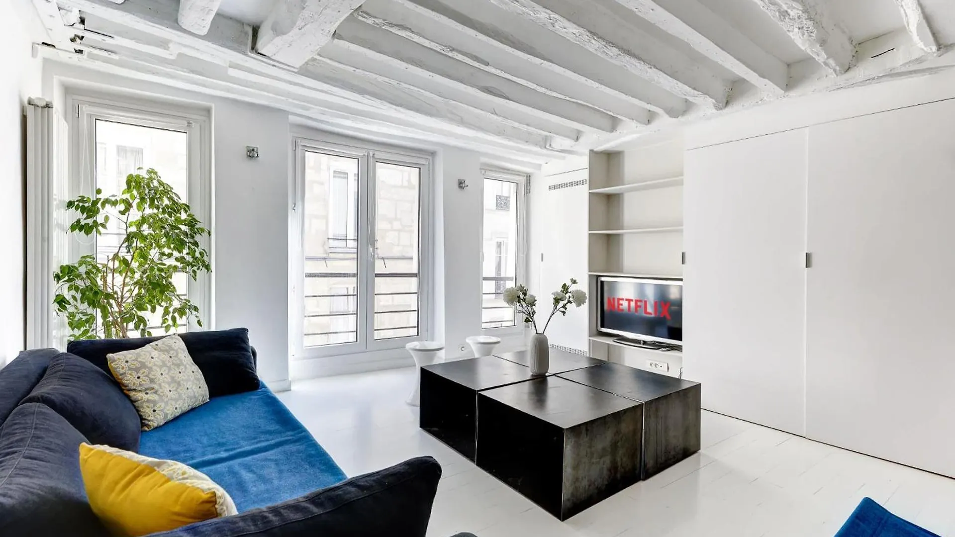 Appartement Rue Montorgueil Calme Et Design 巴黎
